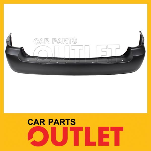 Rear bumper replacement primeed black smooth for 02-05 kia sedona all model