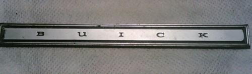 **original 1970 -1972  buick skylark gs  dash board emblem** looks good 