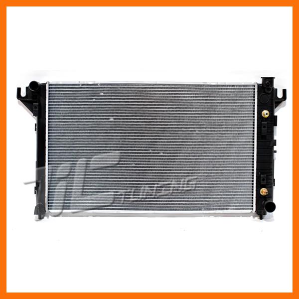 Dodge ram pickup cab truck 98 99 00 01 v8 5.9l gas ohv aluminum radiator at 2row