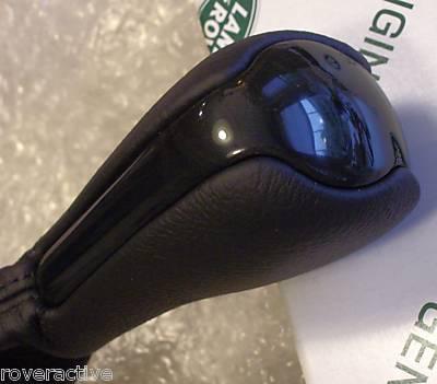 Land rover brand range rover 2003-12 oem prussian blue burr maple shift knob