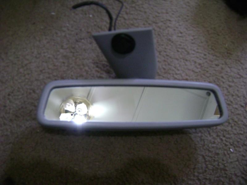 01 - 04 mercedes benz c230 c240 c320 rearview mirror with home link