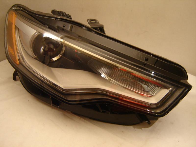 Audi a6 right xenon hid headlight 12 13 oem without curve option 