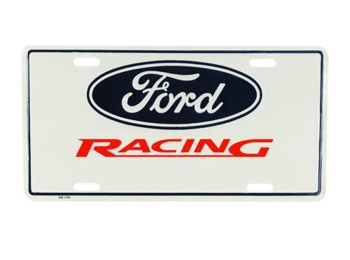 Authentic ford racing license plate m-1828-frcm