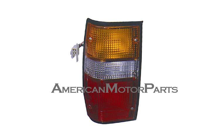 Depo pair black trim tail light 87-96 mitsubishi pickup 87-93 dodge ram