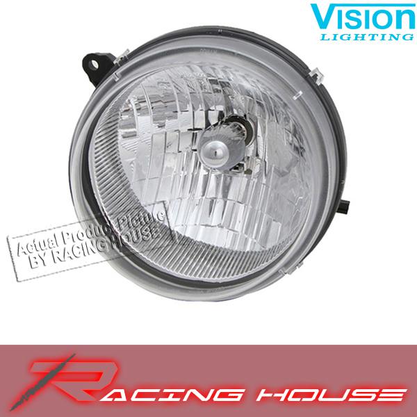 L/h headlight driver side lamp kit unit replacement 2002-2004 jeep liberty