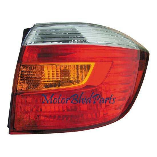 08 09 10 toyota highlander base/limited tail light lamp oe passenger right side