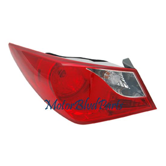 Fit 2011-2012 hyundai sonata tail light rear lamp driver/left hand side lh