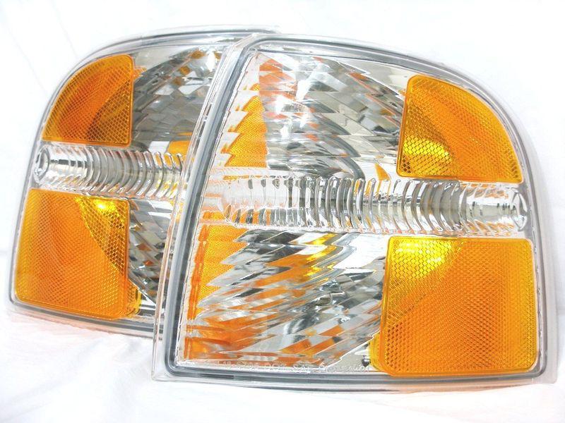 Ford 04 05 explorer corner turn signal parking light lamp rl h one pair new