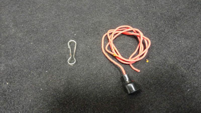 Stop switch lanyard (cup type) #660329 force 1987-1992 25-90/125hp outboard #4