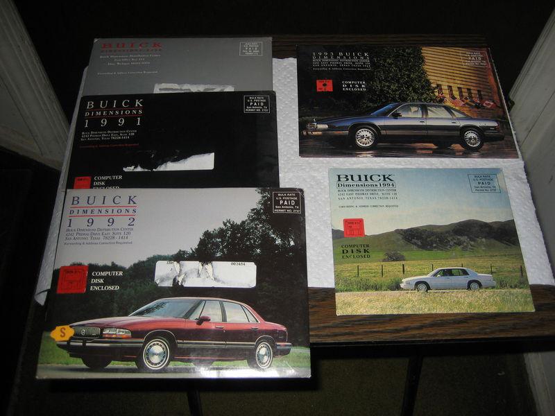 Buick dimensions sales promotion rare must see