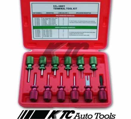 Electrical terminal connector remover/installer gm c3 set