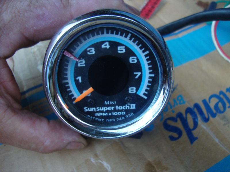 66 67 68 69 70 71 buick gs skylark cutlass 442 gto chevelle sun mini tach gauge