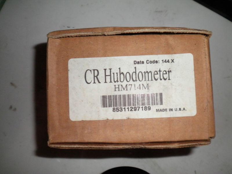 Hubodometer - new / old stock  - part # hm 714 -  cr / chicago rawhide