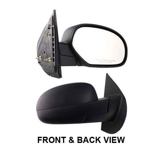 Silverado/sierra door side mirror right passenger manual folding