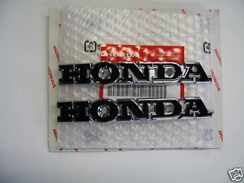 Honda gas fuel tank emblems badges cl350 cl175 cl100 cl70 cb oem new