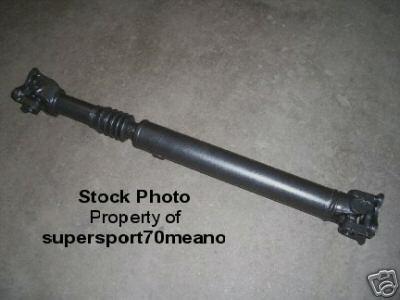 Bronco ii 2 rear driveshaft drive shaft w/ new u-joints