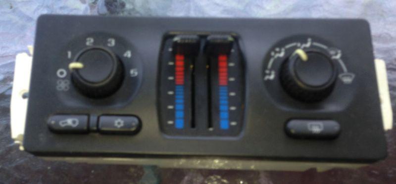 03 09 envoy trail blazer climate control heater defrost ac unit     328