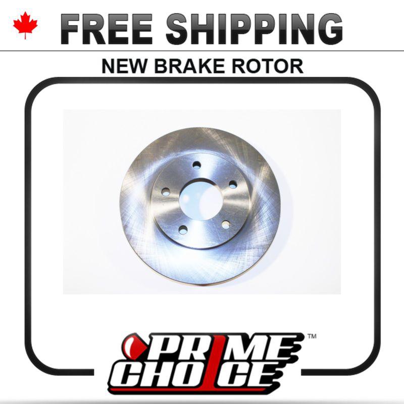 1 premium new disc brake rotor for front fits left driver / right passenger side