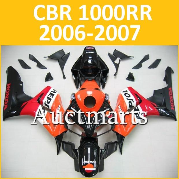 Buy Fit Honda 06 07 CBR1000RR CBR 1000 RR 2006 2007 Fairing Kit ABS ...