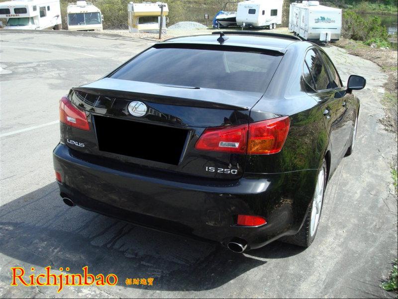 Painted code 8u0 oe style trunk spoiler for lexus is220d is250 is350 2006 2011 ♠