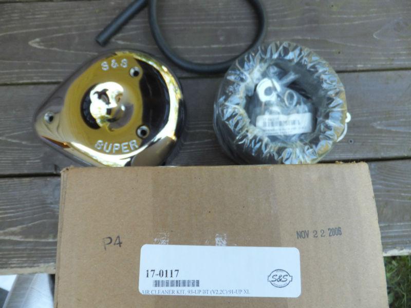 Harley s&s air cleaner kit. 93 and up big twin