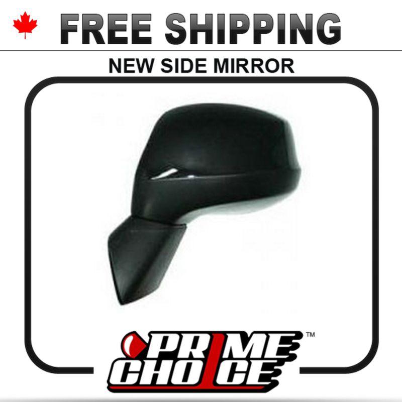 New manual drivers side view door mirror