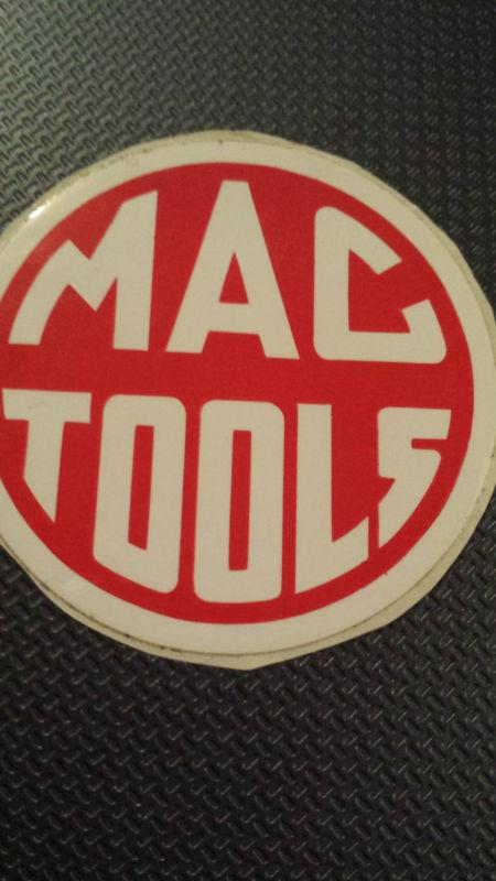 Vintage   mac tools sticker