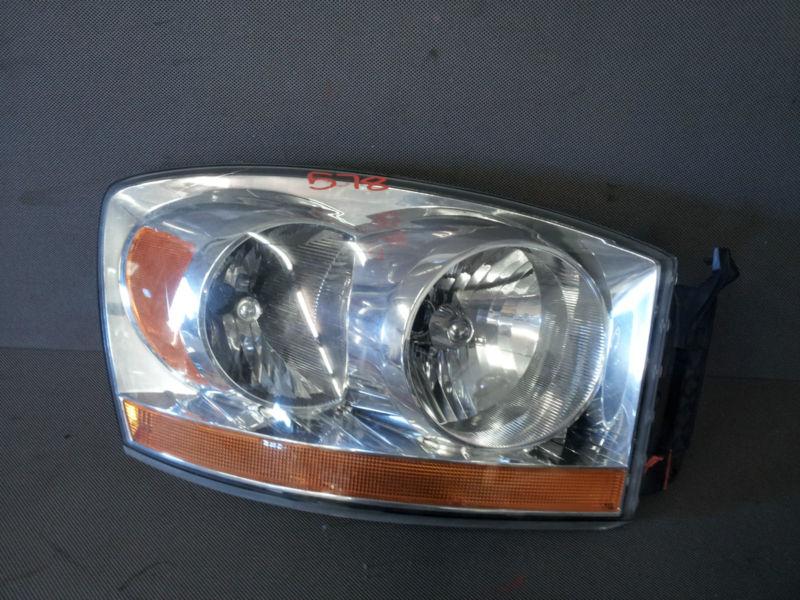 2006 dodge ram 1500 passenger side headlight 55077794ac