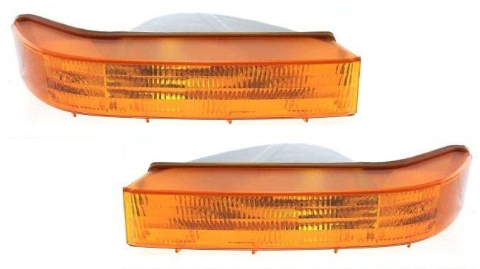 Capa turn signal light lamp pair set (driver & passenger side, qty 2)