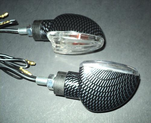 ►4x blinker dardo carbon mini ducati 848,1098,1198,monster 800 i.e,800 superspo