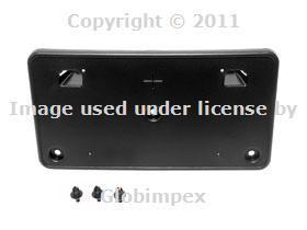 Vw jetta wagon 2.5/tdi license plate base front oem new + 1 year warranty