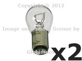 Saab (1992-2009) bulb 12v - 5w/21w (5008) taillight oem new (2) + warranty