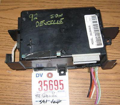 Deville fleetwood temp heat/ac control module 1992 1993