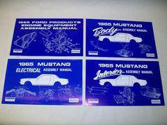 1965 mustang assembly manual set