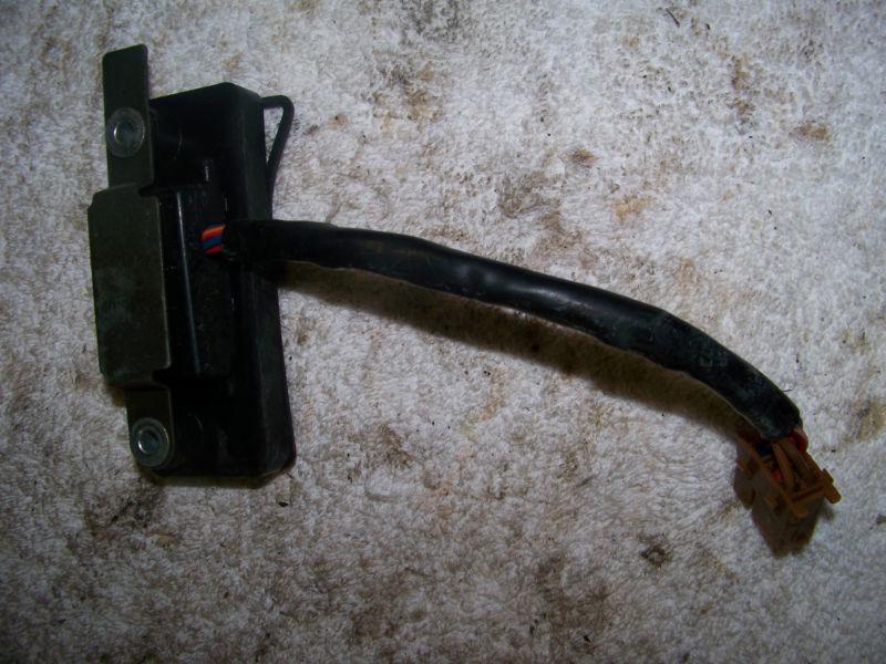 1981 yamaha xv750 xv 750 virago fuse box block w/ wiring