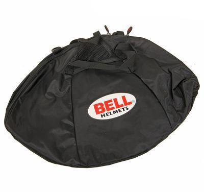 Bell 2000054 helmet bag nylon red/black zipper enclosure each