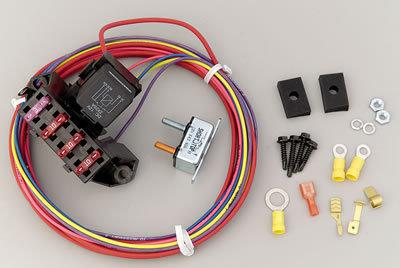 Painless wiring 70113 fuse block 3-circuit universal kit