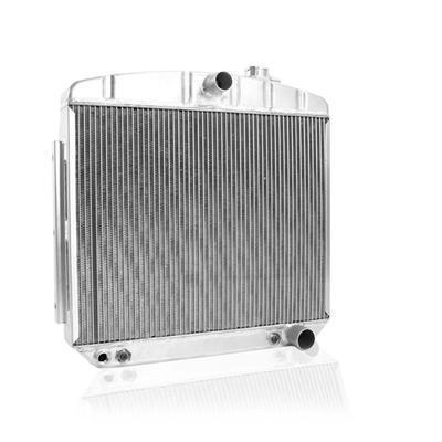 Griffin thermal products radiator direct fit aluminum natural chevy bel air each