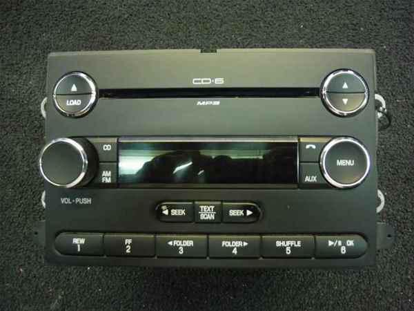 2009 ford edge mkx oem 6 disc mp3 cd player radio lkq