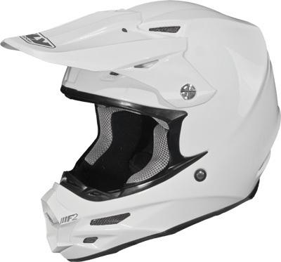 Fly racing f2 carbon solids helmet white all sizes new!!!!