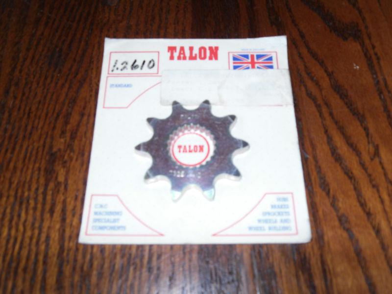 Aprilia trials bike climber/txr front sprocket 10t nos talon brand 