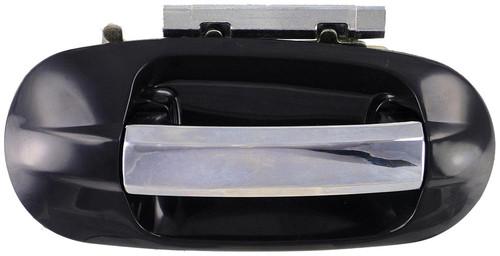 Ext door handle front rh navigator chrome lever, black housing platinum# 1231630