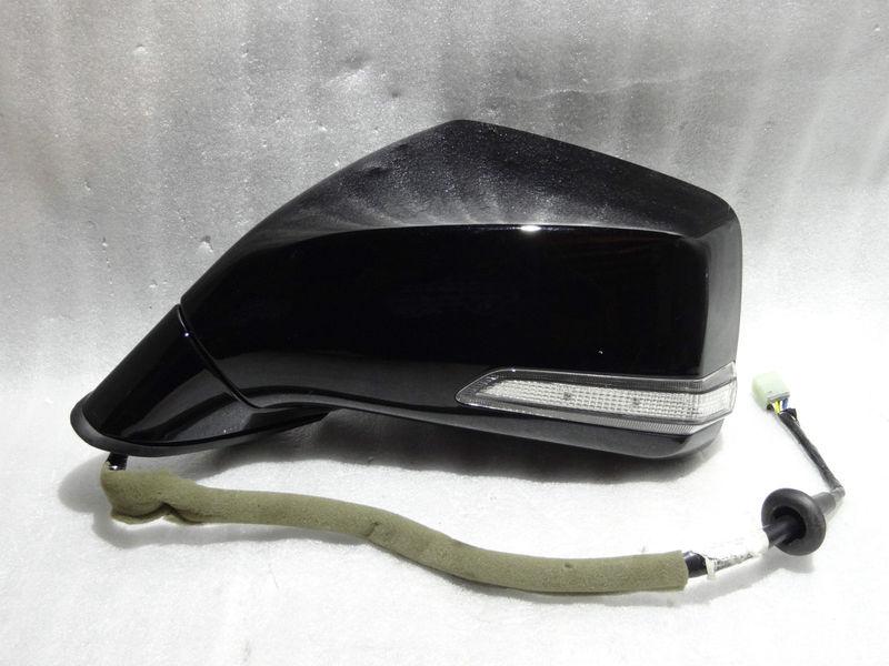 New 2010 - 2012 camaro driver side led mirror heated power oem (black)  