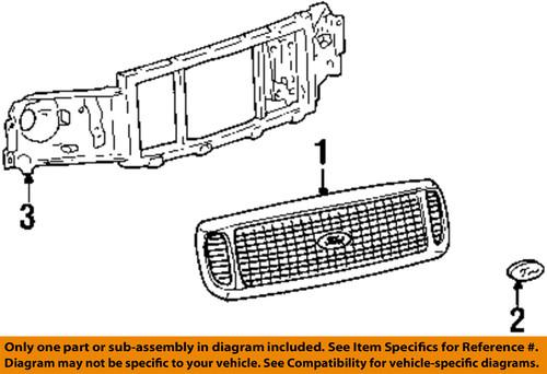 Ford oem 5c3z8213aa grille-emblem