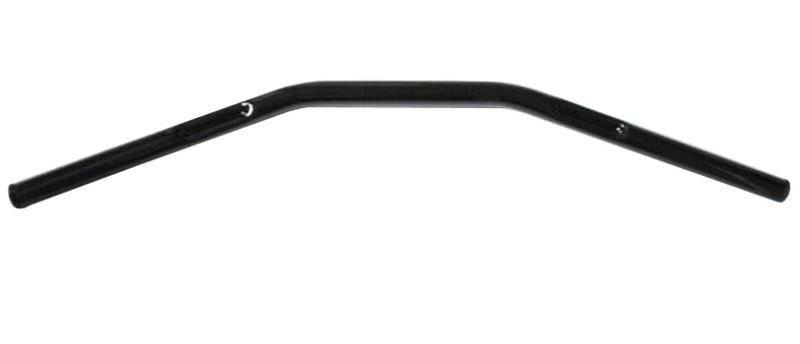 Black 1" drag bars bar 28" wide harley chopper customs dimpled new set