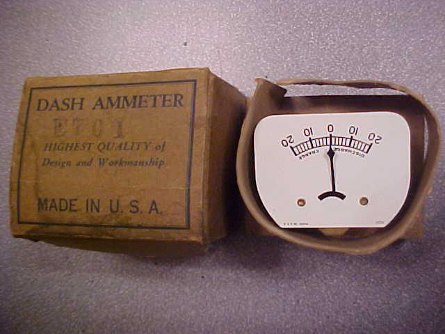 Chevy chevrolet amp meter gauge dash