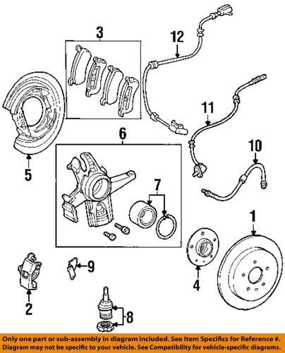 Mercedes-benz-mb oem 1635401417 disc brake pad electronic wear sensor