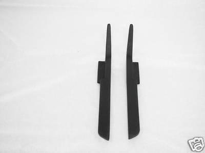 1984 - 1989 corvette arm rest pads brand new black ,