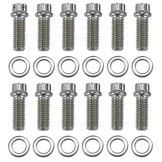 New arp 1" sbc small block chevy 300-series stainless steel intake bolts