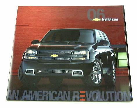 2006 06 chevrolet chevy trailblazer truck suv brochure